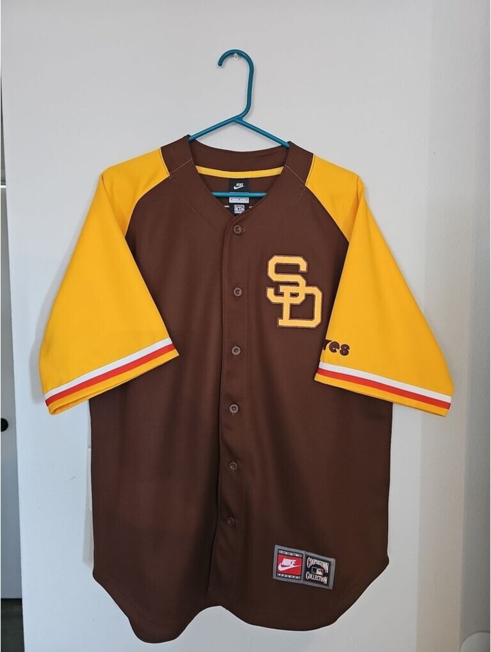 Nike Cooperstown Collection Tony Gwynn Baseball Jersey